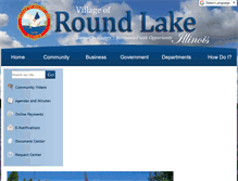Tablet Screenshot of eroundlake.com